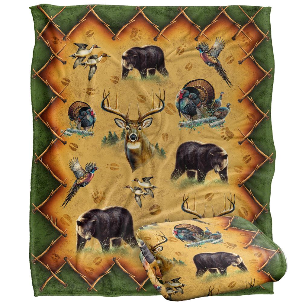 JQ Licensing Cf-Jp Silky Animals Supersoft Blanket