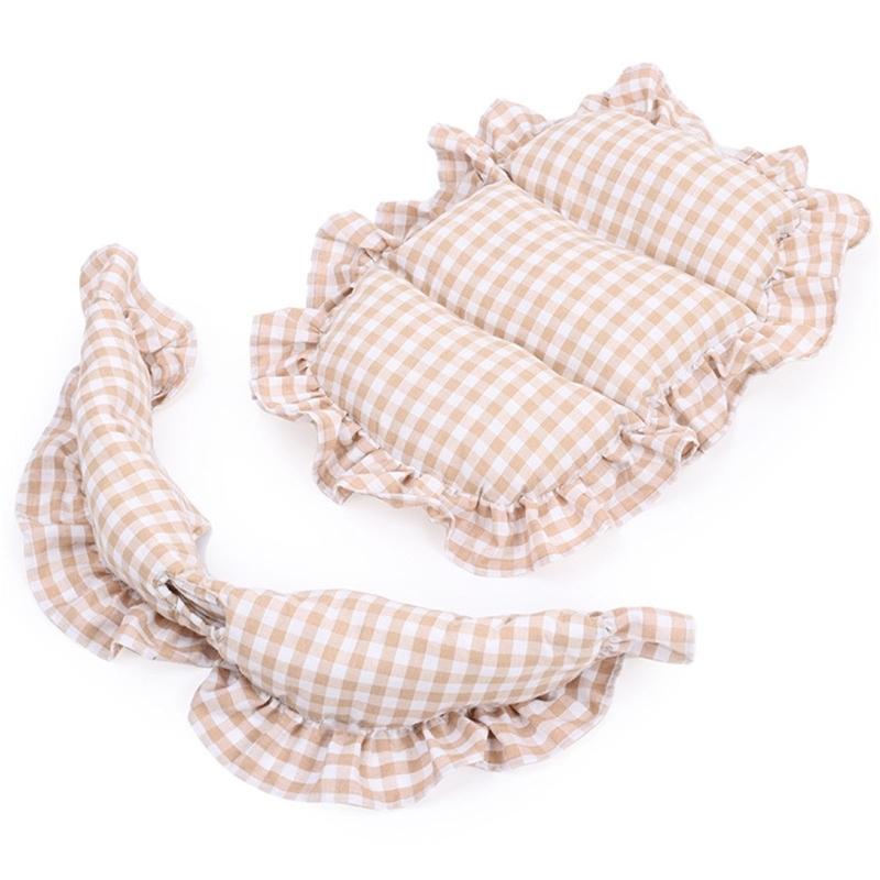 Pet Strollers Pad with Pillow for Pushchair Use Strong Polyester Fabric Thicken Cushion for Small Animal Outdoor Use