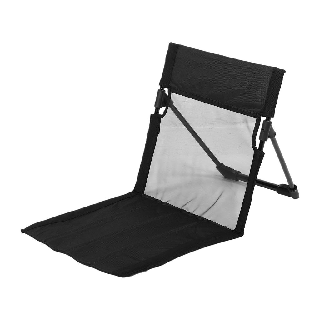 Portable Chair with Mesh Back Support Seat Foldable Lounge Camping Chair Lightweight for Patio Lawn Picnic Outdoor Beach