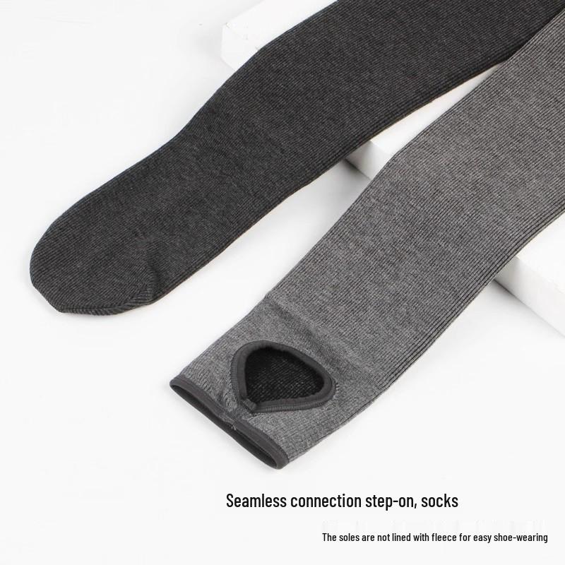 Damen Fleecegefütterte Schlankheitsstrumpfhose - Vertikal gestreift, Mikrodruck, Vielseitiger japanischer Stil, Herbst/Winter Leggings