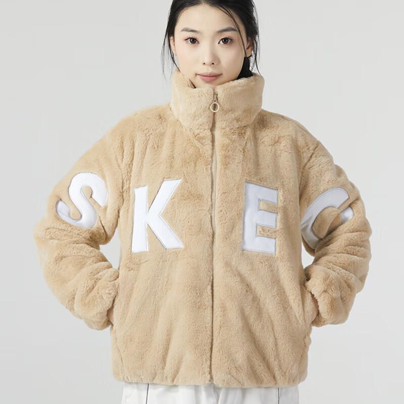

Skechers Women s Stand-Collar Fleece Jacket L