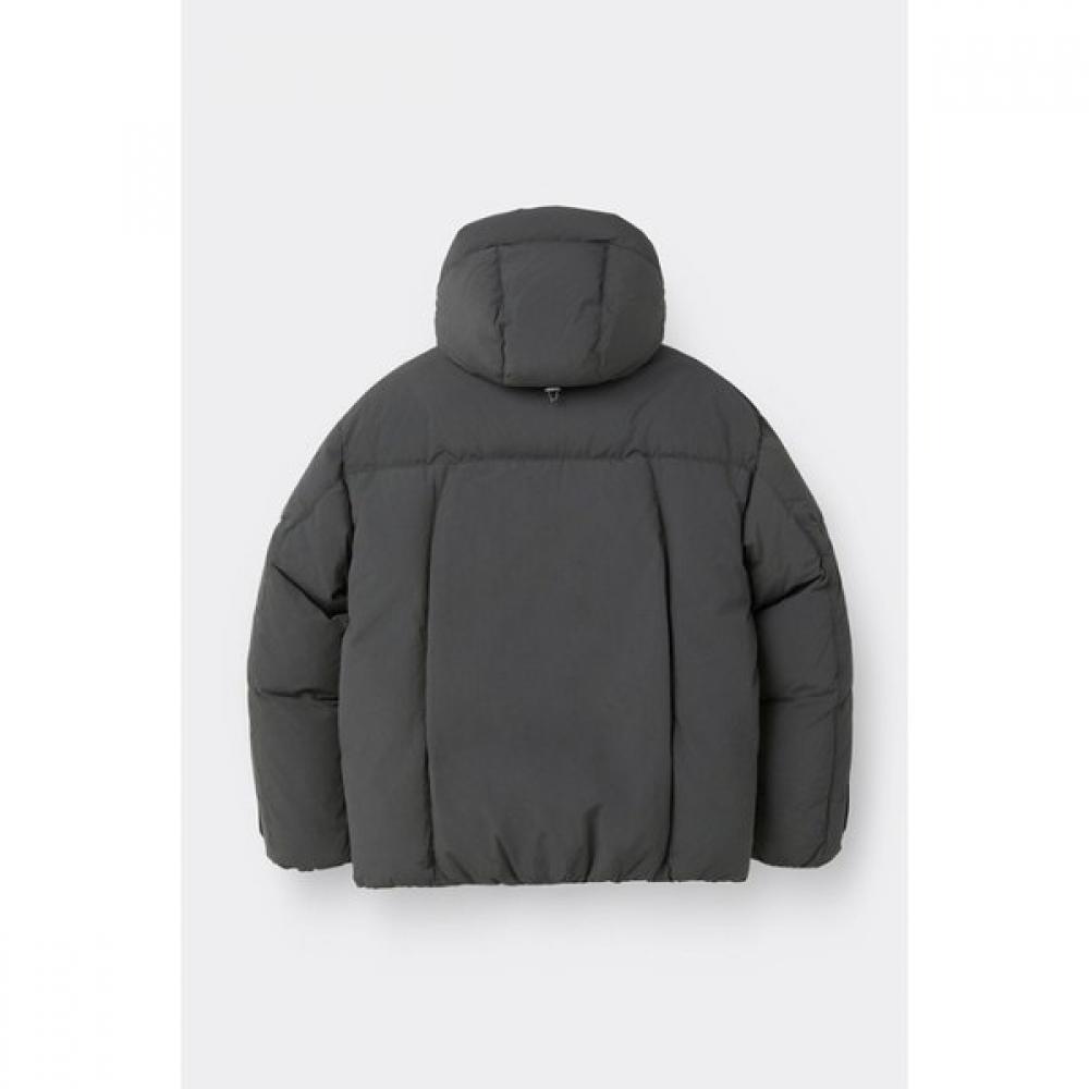 Customellow Brown Hoodie Down Puffer Jacket Cquaw25711brd
