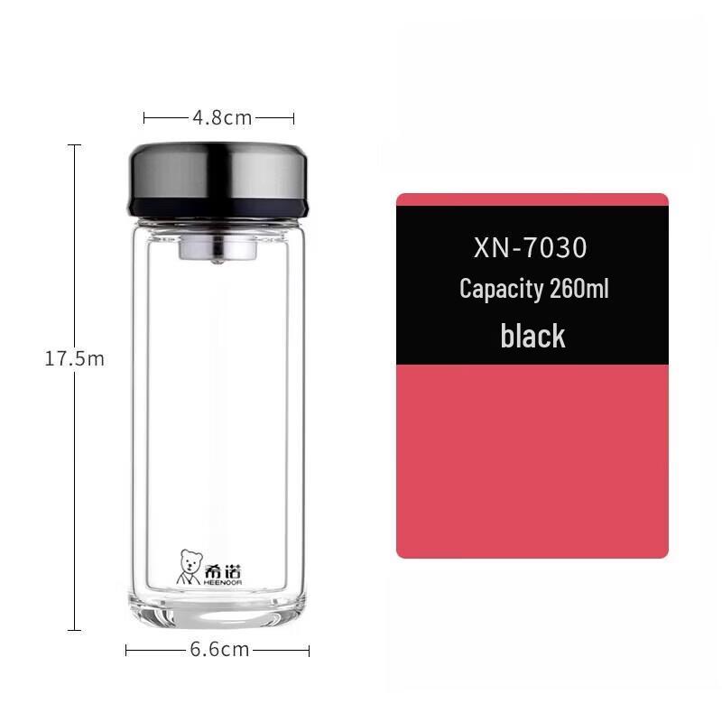 

Heenoor XN-7030 Double-Layer Glass Cup