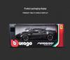 Bimego Ferrari SF90 1:24 Alloy Sports Car Model for Boys - Toy Collection Ornament.