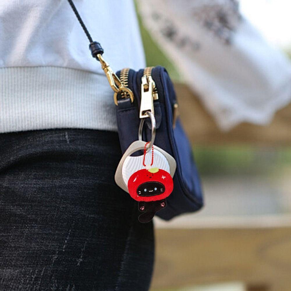 Mehrfarbiger Plüschkatzen-Schlüsselanhänger Anhänger Cartoon-Katzen-Paare Auto-Dekoration Tasche Schmuckstück Weiche Süße Kätzchen-Puppe Schlüsselanhänger Geschenk Spielzeug