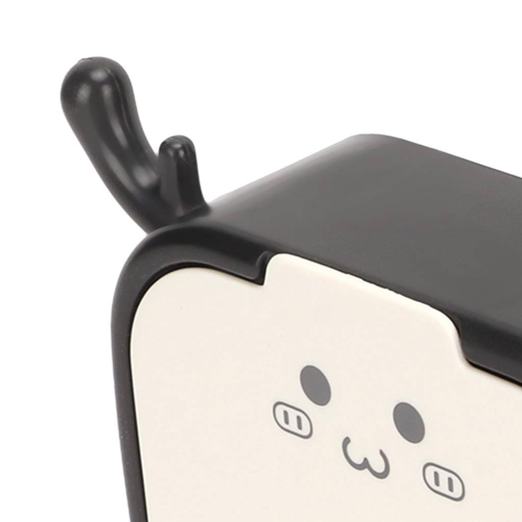 Caixa Porta Sabonete de Parede 2 Espaços Drenagem Sem Furo À Prova D'água Dobrável Porta Sabonete para Casa