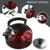 2L Whistling Kettle Stainless Steel Stovetop for Gas Electric Induction