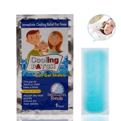 10 ks/sáček ochlazující gel na úlevu od bolesti hlavy na dětskou horečku Bring Fever Down