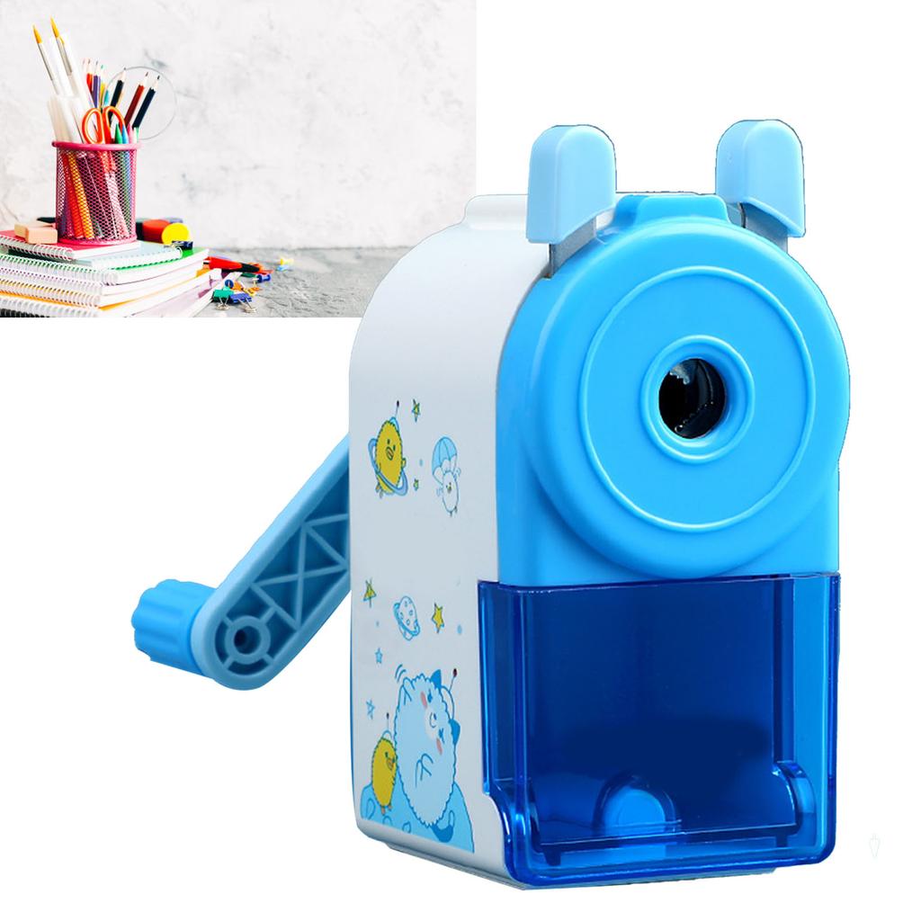 Pencil Sharpener Automatic Manual Pencil Sharpener Students Portable Pencil Sharpener for School Dormitory Library