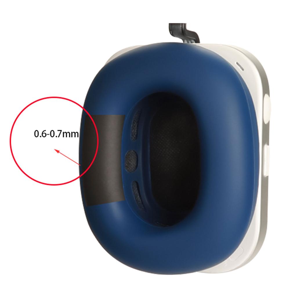 High Density Silicone Ear Cushions For Selected Headphones Securely Fit And Sweatproof Construction