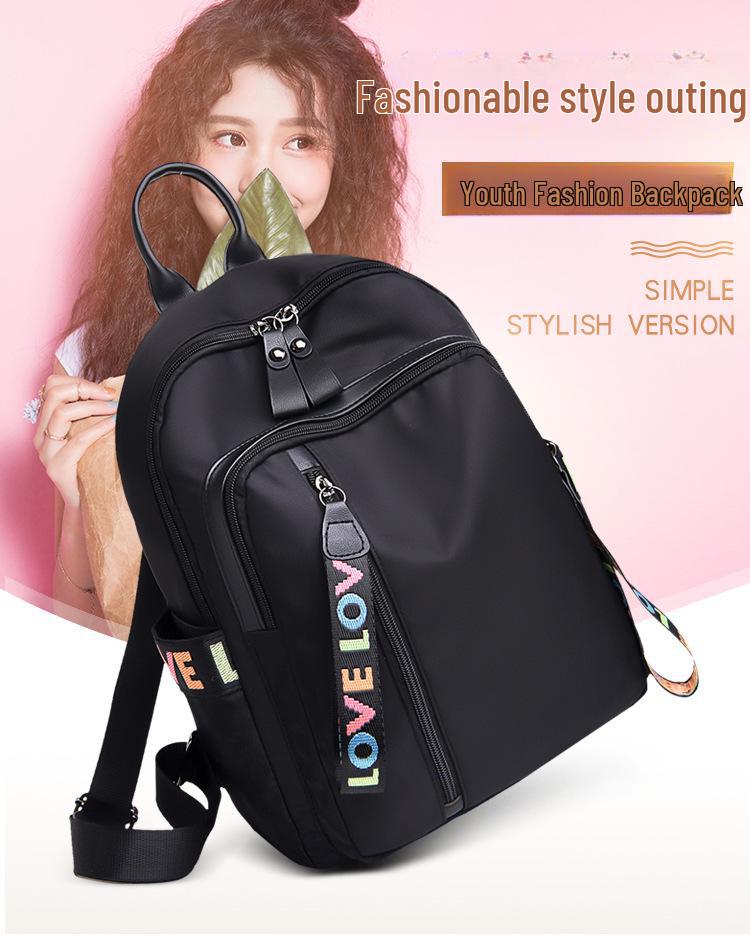 Rucsac de modă durabil pentru femei la modă cu logo de personalitate