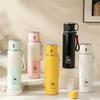 Stainless Steel Student Thermos Cup Design Lid Vacuum Flasks Insulated Water Bottle  Kid