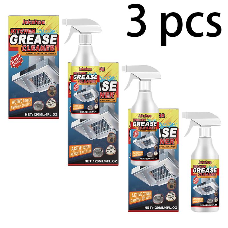 Kitchen Grease Cleaner Household Heavy Duty Grease Cleaner Kitchen Stovetop Stain Remover Foam Cleaner