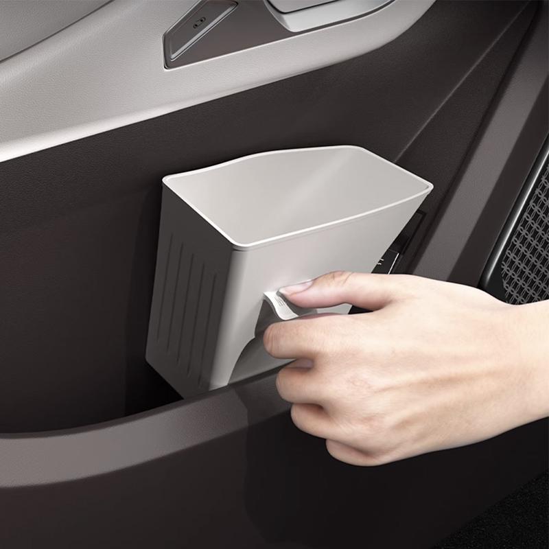 For DENZA N9 2025 2026 Car Umbrella Storage Bin Garbage Bin Silicone Main Driver Copilot Accessories