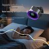 Clip-On Silent Fan with USB Charging & 100 Speed Settings for Desktop/Wall Mount