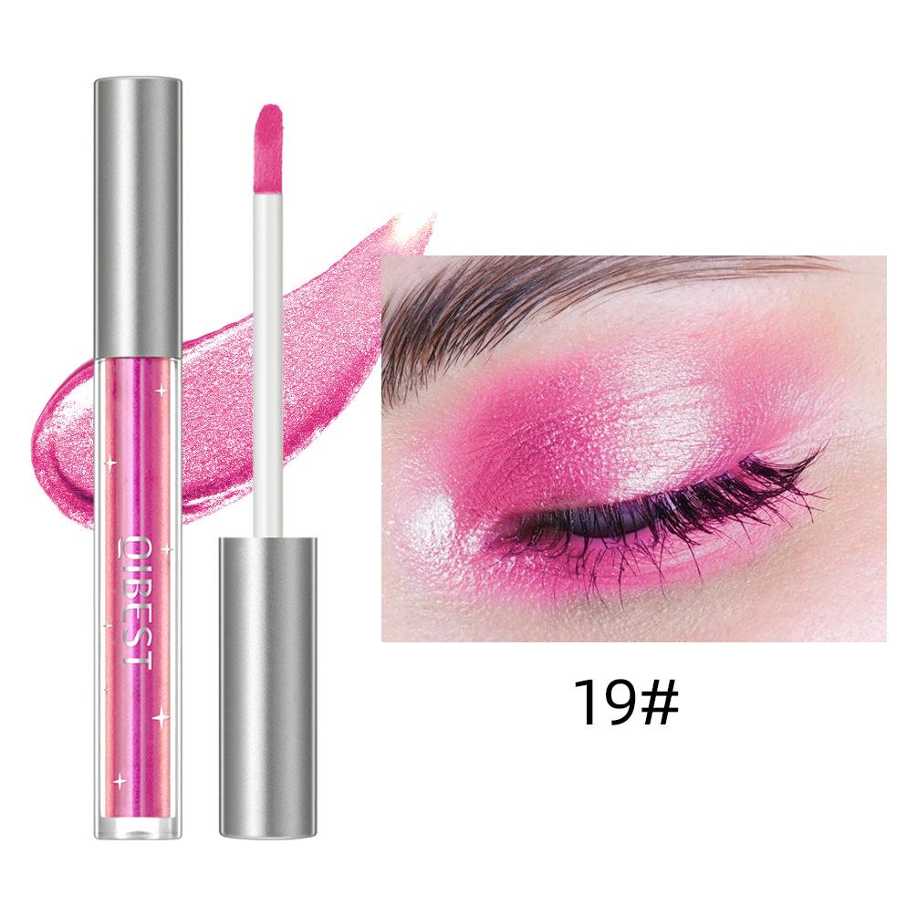 Eyeshadow Liquid Glitter Highlighter Pearl Shimmer Matt Super Glitter Single Color Brightening Eyeshadow Liquid