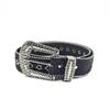New Belt Y1k Fashion Belt Diamond Belt Punk Belt Belt Belt Female Hottie Waist Black Rhinestone Low Waist