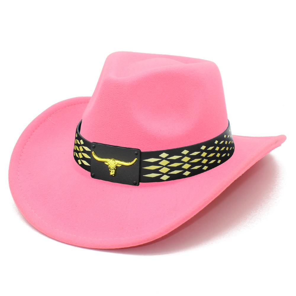 Classic Western Style Cowboy Hat Hard Styling Hat Can Be Worn In All Seasons Outdoor Cycling Travel Visor Versatile Top Hat