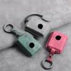 3 Button Leather Car Key Case Cover for Volvo S60 S90 XC40 XC60 XC90 V60 V90 T6 T8 Auto Key Shell Protection Accessaries