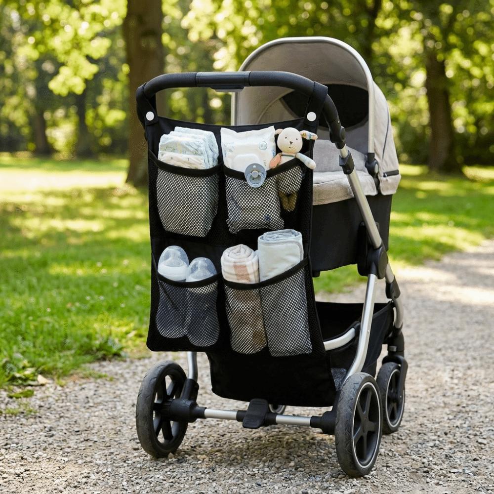 Lightweight Baby Crib Hanging Bag Breathable Underwear Storage Bag Baby Crib