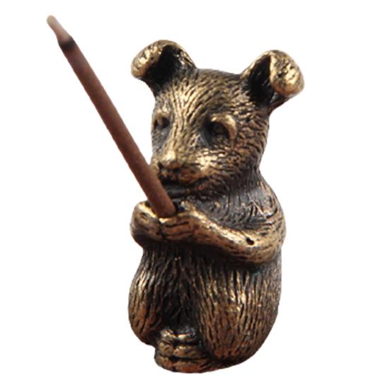 Desk Mini Cute Ornament Sculpture Chinese Zodiac Animal Statue Incense Holder