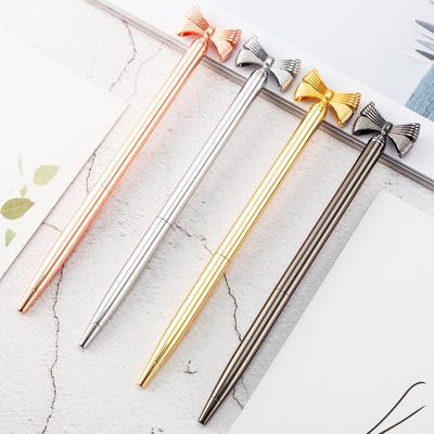 Kawaii Cute Bow Ball Pens Ballpen Fashion Girl Ballpoint Pens Pens for School Stationery Office