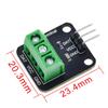 TZT 1/3SET DS18B20 Temperature Detection Module Kit Waterproof 100CM Digital Sensors Cable Stainless Steel Probe Adapter BoardReplacement Sensors2