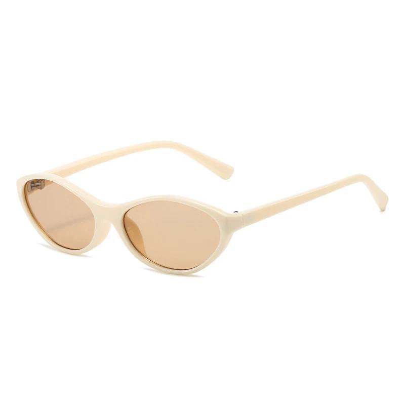  New Retro Cat Eye Sunglasses Shades UV400 Women Fashion Jelly Tea Sun Glasses