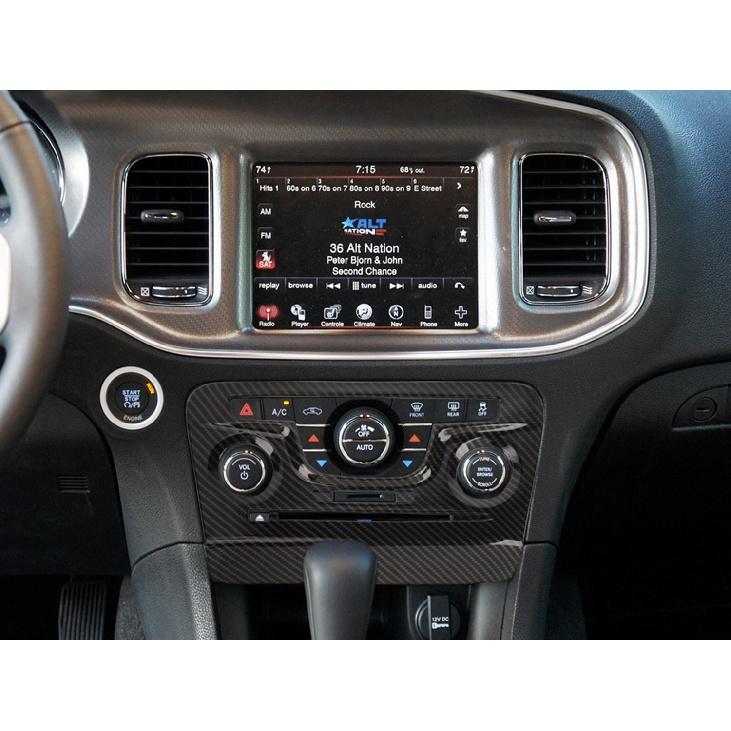 Car Air Conditioning Central Control Panel Decoration Cover for Dodge Charger 2011 2012 2013 2014 Interior Mouldings