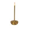 USB Charging Candlelight Table Lamp Metal Construction Touch Control LED Candle Lamp Simple Design LED Light Source