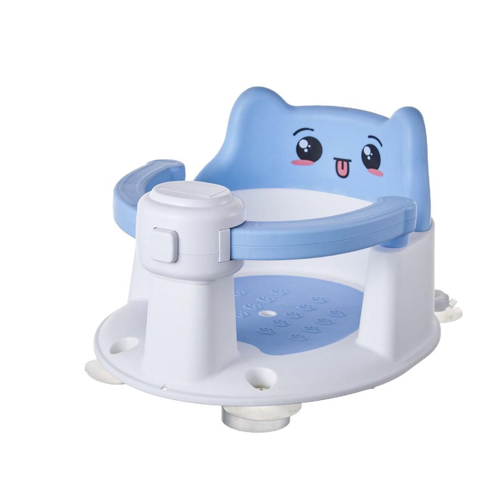 مقعد استحمام للأطفال: دعامة قابلة للإمالة مانعة للانزلاق لحمام حديثي الولادة