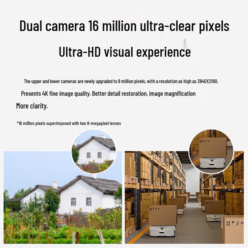 Outdoor Multi-Lens 360° WiFi/4G Security Camera with Night Vision CN plug (adapter included)