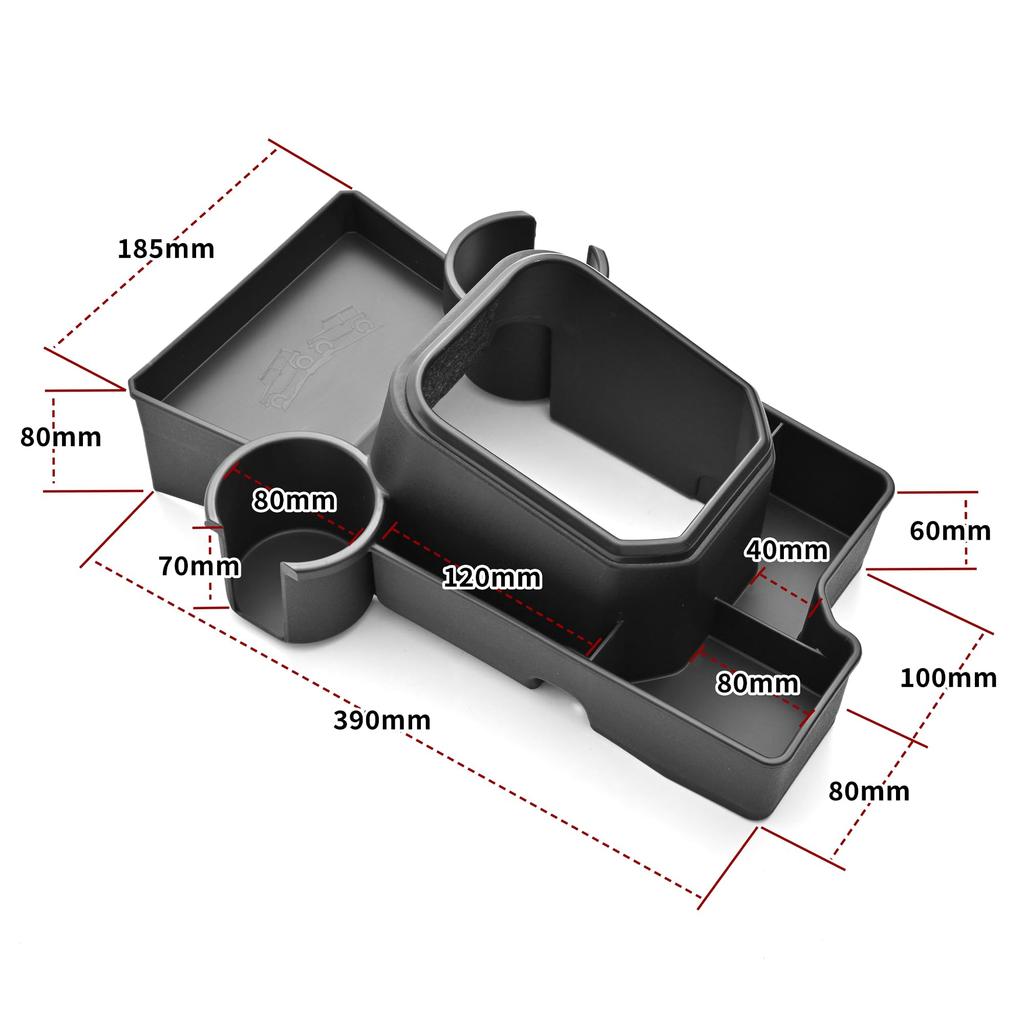 Floor Console Center Console Drink Holder for Jimny JB64W Sierra JB74W Nomad JC74 Automatic Genuine Includes 2 Additional Cup Large Storage Interior