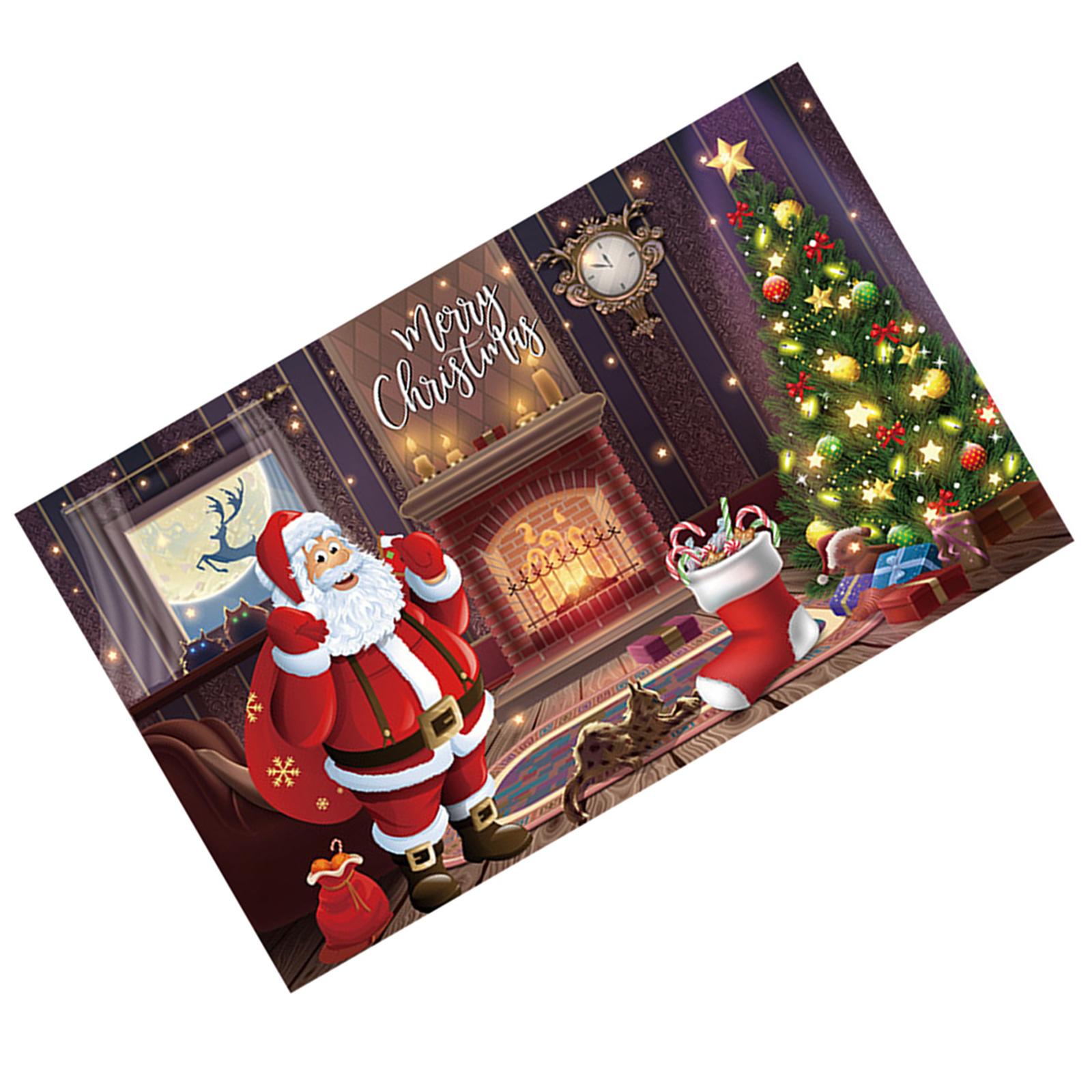 

Festival Background Cloth 70.8x43.3Inch Christmas Scene Backdrop Polyester Cloth For Christmas Celebration Photography 1
