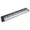 Piano Numérique Pliable 61 Touches Clavier Électronique avec Pédale de Sustain Sac de Transport Portable Écran LCD Rechargeable 128 Timbres