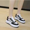 Nowe buty damskie, wszechstronne i casualowe, modne sneakersy na wiosnę i lato, grube podeszwy, oddychające