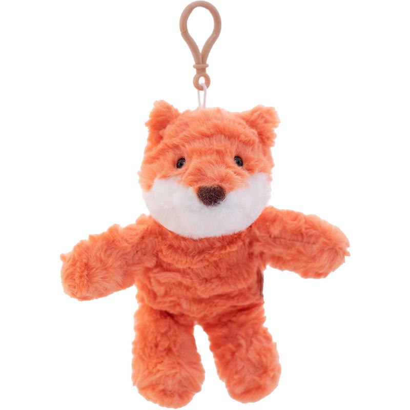 West Highland White Terrier Plush Toy Keychain: Children's Backpack Pendant & Dog Figure Decoration