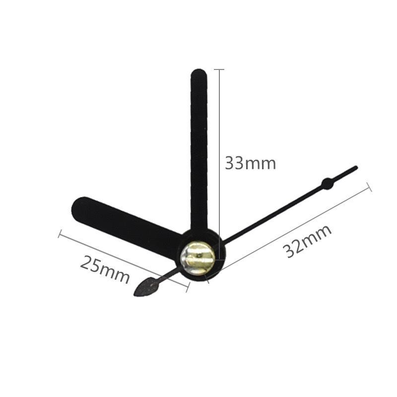 50Pcs Clock Movement Hands Accessories, Quartz Wall Clock Metal Needle Parts for Decor Painting Cross Stitch Clock
