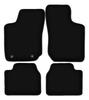 BASIC Black Velour Floor Mats For: Opel Corsa B Hatchback (1993-2001)