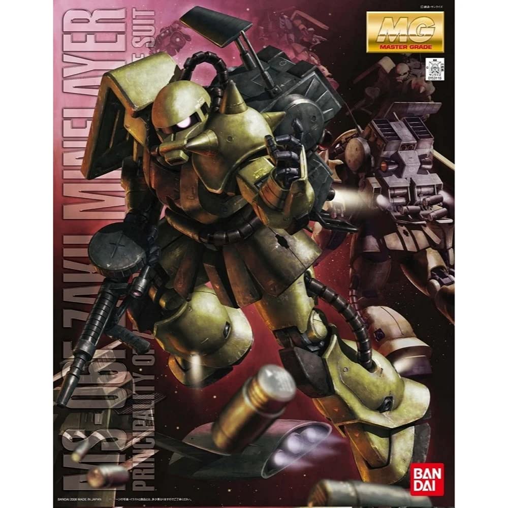 

MG Zaku Minelayer Suit 1/100 MS-06F (Mobile Gundam)