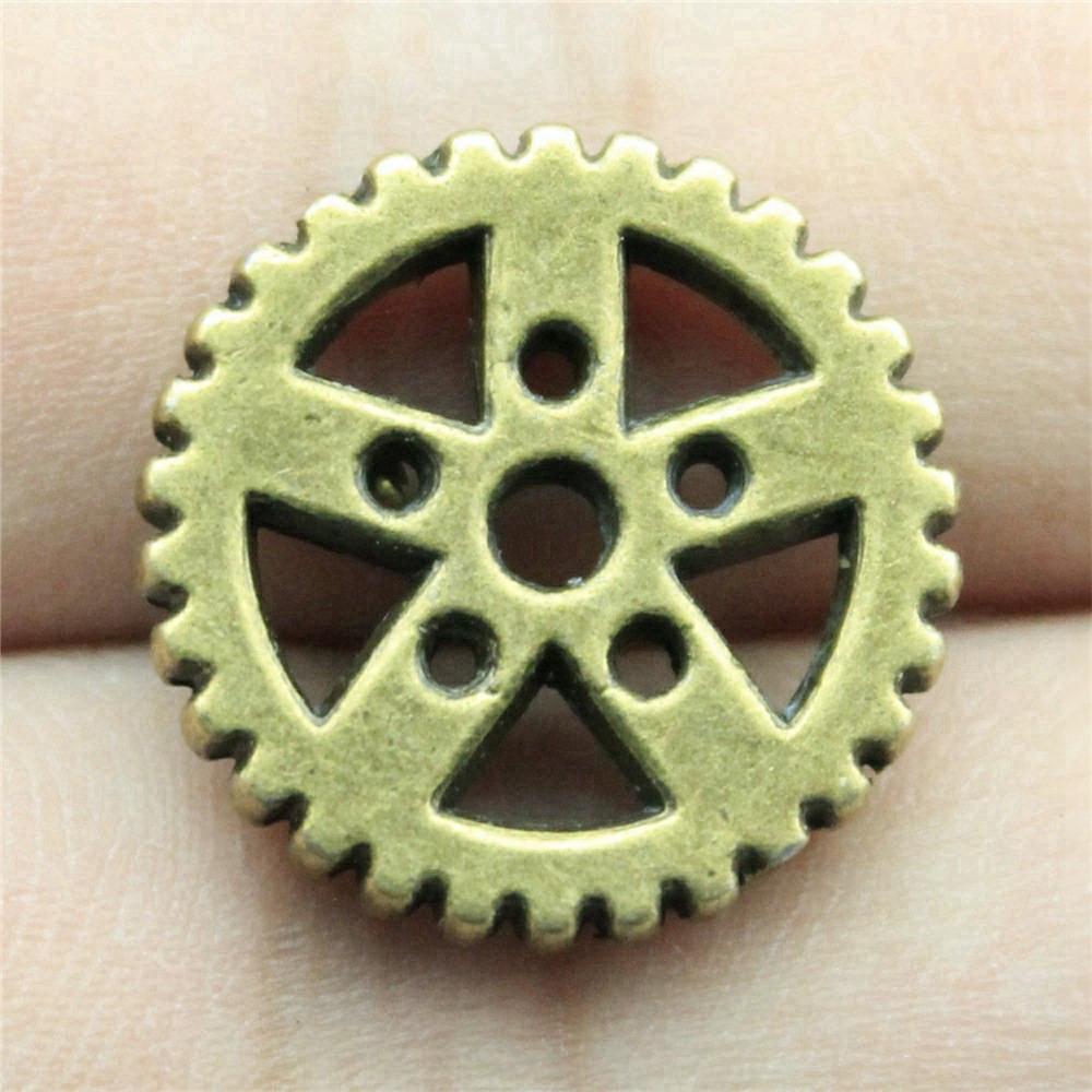Charms Zahnrad Steampunk Cyberpunk Anhänger Vintage Schmuckzubehör QC060