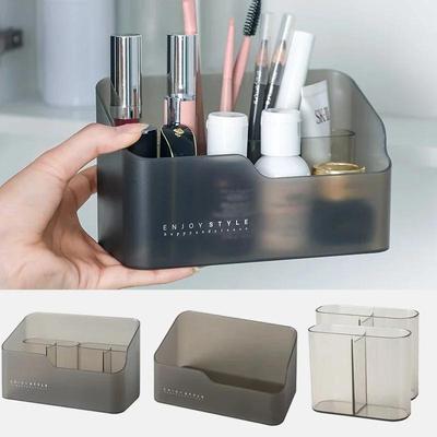 Multifu Cosmetics Pinsel Organizer Aufbewahrungsbox Hautpflegeprodukte Fernbedienung Kosmetik Schmuck Schreibwaren Aufbewahrungsboxen