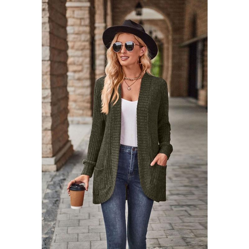 JPNTKY Women's Vintage Casual Solid Color Print Autumn Winter Long Sleeve Jackets & Coats Unique design