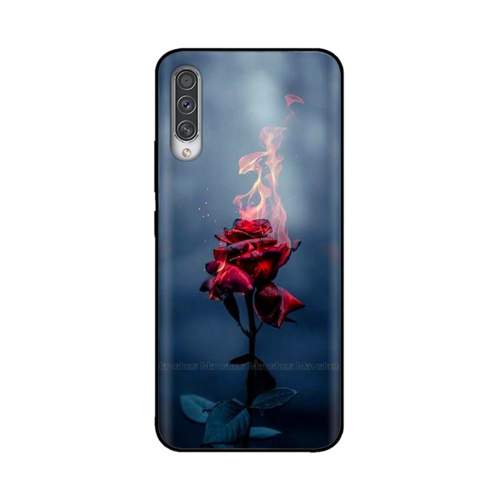 For Samsung Galaxy A30S A50 Cases Soft Silicone Back Cover Candy Painted Phone Coque For Samsung GalaxyA50S A50S A 50 A 50S Case