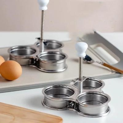 430 Edelstahl Pochiertes Ei Maker Ei Pan Herd Poacher Antihaft-Eier Tasse Dampfenden Kochen Werkzeug Küche Gadgets