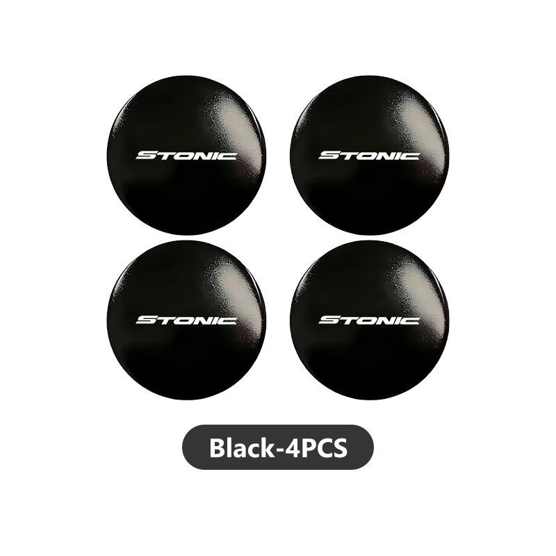 ZZQO4 4pcs 56mm Car Aluminum Logo Wheel Center Hub Cap Badge Sticker For KIA K2 K3 K5 Rio Soul Sportage Soul Ceed Forte Niro Cadenza