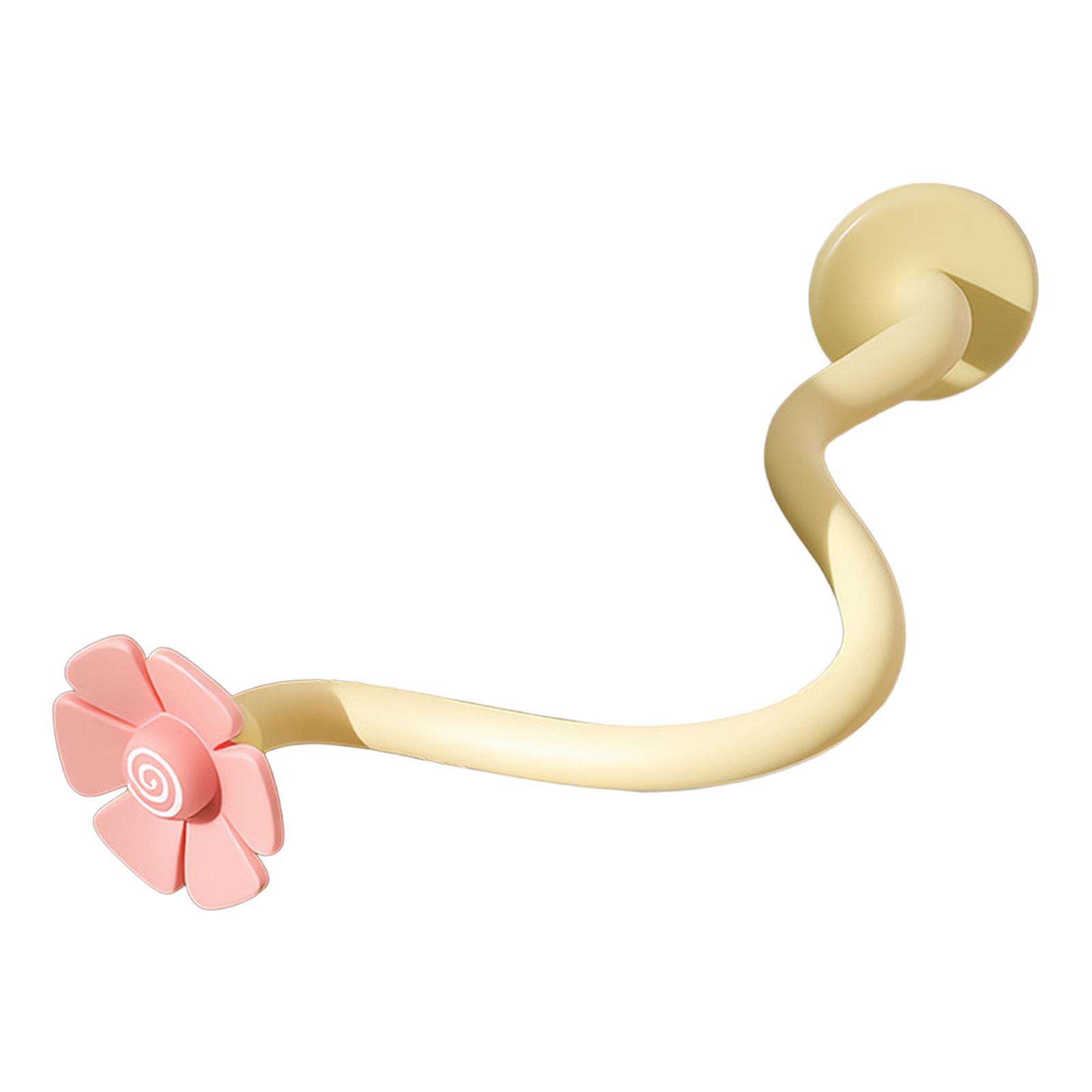 

Magnetic Ventilation Stand Washing Machine Stand Detachable High-Strength ABS Flower Design Home Use розовый
