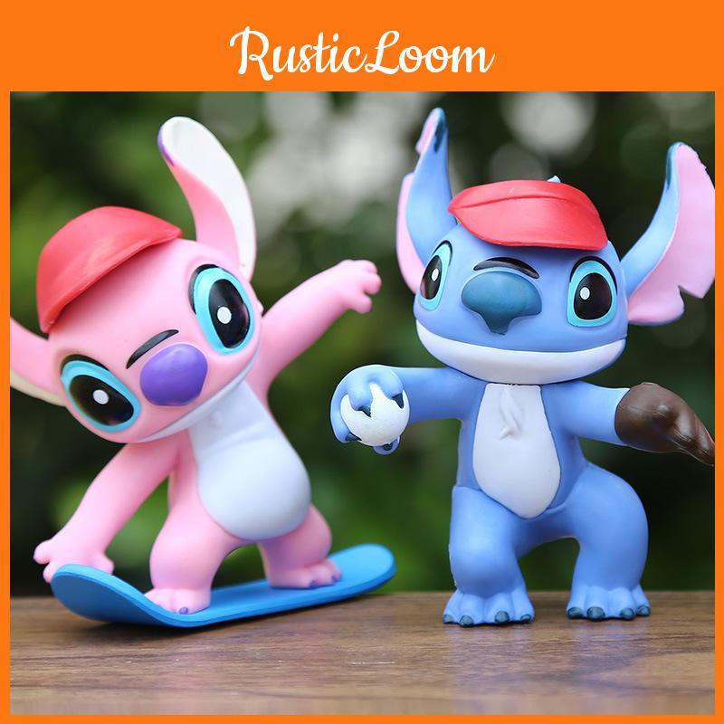 Cartoon Lilostitch Action Figure Model Doll Desktop Decorations Ornaments