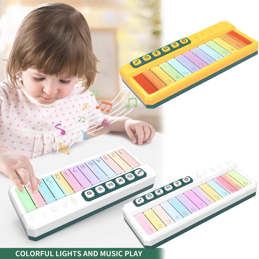 Light Electronic Keyboard Screen Music Box Educational Early Education Children's Musical Instrument Piano Box Toy