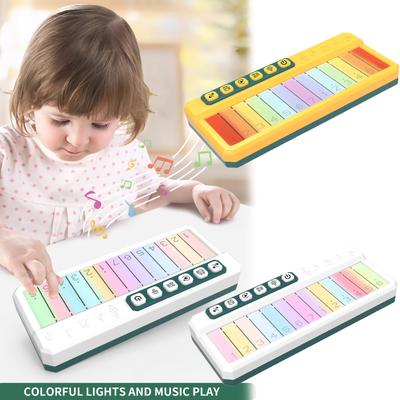 Ελαφρύ Ηλεκτρονικό Πληκτρολόγιο Μουσικό Κουτί Οθόνης Εκπαιδευτικό Μουσικό Όργανο Παιχνίδι Κουτί Πιάνο για Παιδιά Πρώιμης Εκπαίδευσης